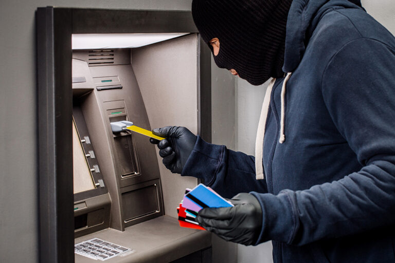 Thief.,Hacker,Stealing,Money,From,Atm,Machine.,Phishing,,Atm,Skimming