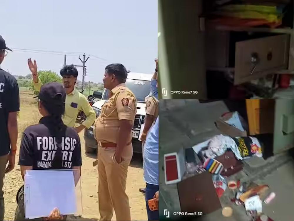 मस्साजोगमध्ये एकाच रात्री सात ठिकाणी घरफोड्या